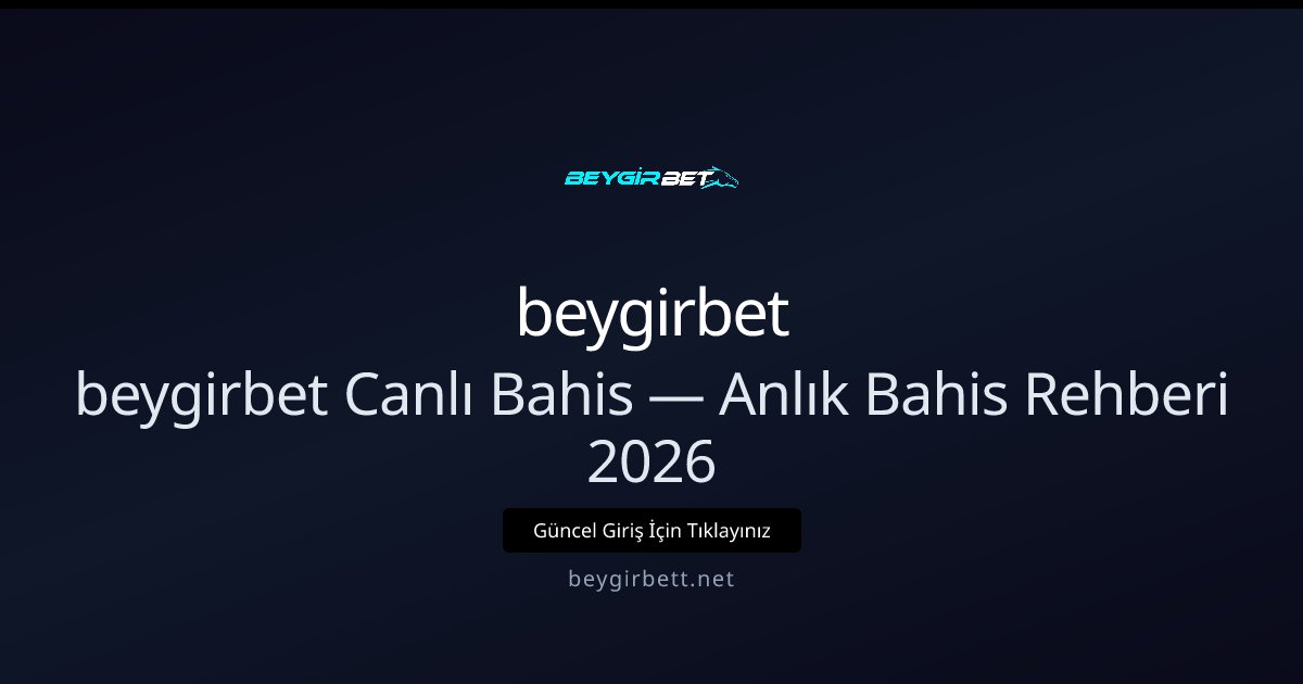 Canlı Bahis Rehberi 2026 — Anlık Bahis Taktikleri Canlı Bahis Rehberi 2026 — Anlık Bahis Taktikleri konusunda detaylı kılavuz